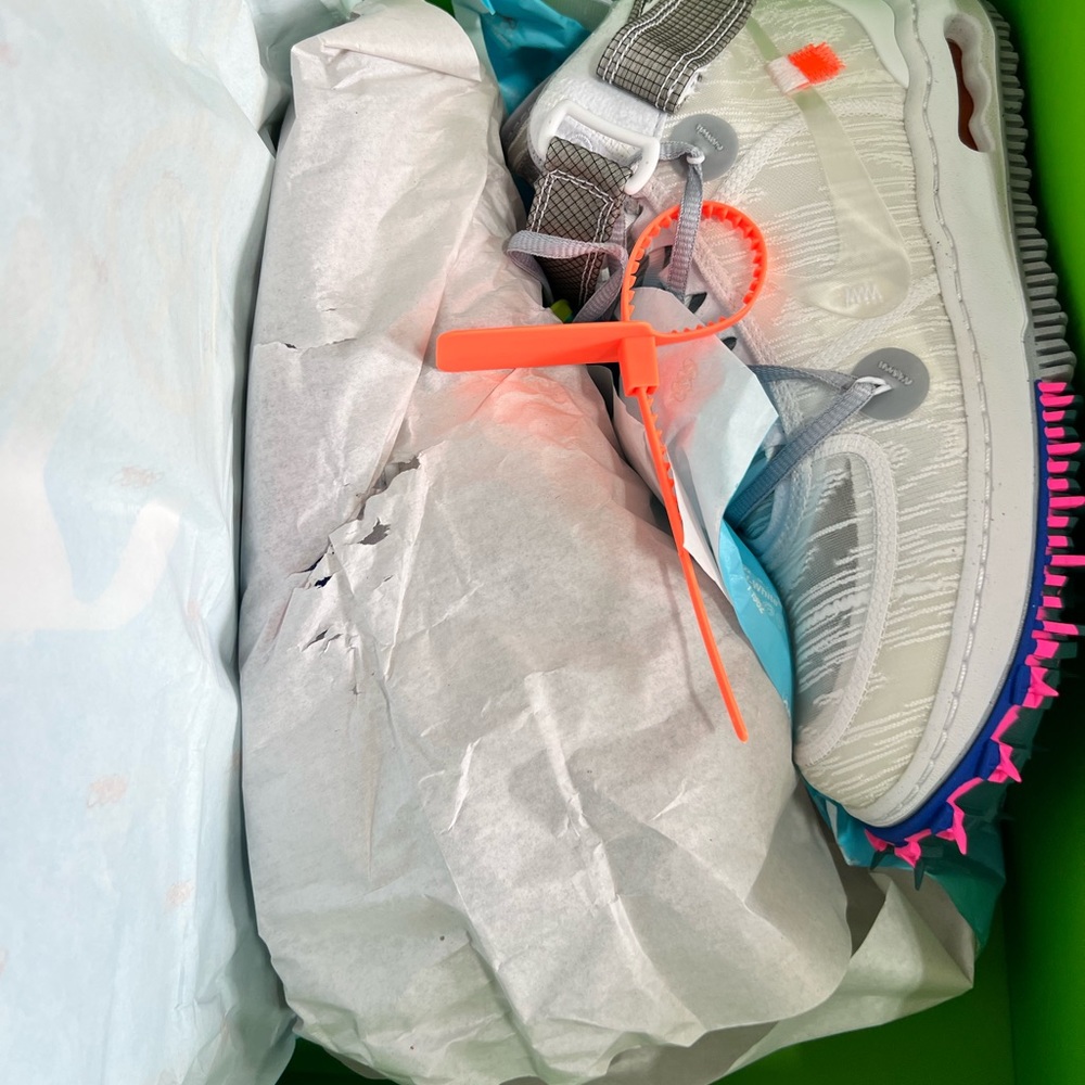 Nike AF1 Mid “off white” size 7.5M - White - Brand new in box